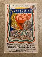 Circus poster Toni boltijr, Verzamelen, A1 t/m A3, Zo goed als nieuw, Verzenden