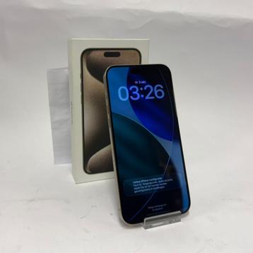 Apple iPhone 15 Pro Max Natural Titanium 256GB |87%| ZGAN beschikbaar voor biedingen