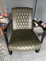 Groen fauteuiltje / stoeltje, Huis en Inrichting, Fauteuils, Ophalen, Kunststof, Gebruikt, Minder dan 75 cm