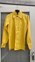 Ellys gele blouse met puntkraag jaren 70, Ophalen of Verzenden, Halswijdte 39/40 (M), Zo goed als nieuw, Ellys