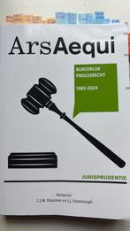 Ars Aequi jurisprudentie, Boeken, Studieboeken en Cursussen, Ophalen of Verzenden, Gelezen