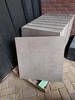 Nieuwe keramiek/beton tegels 16 stuks 600x600x48 Taupe., Tuin en Terras, Nieuw, Beton, 5 tot 10 m², Ophalen
