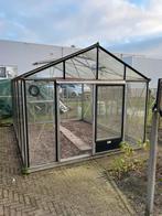 Tuin kas, Ophalen, Glas, Zo goed als nieuw, Aluminium