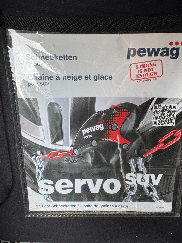 Te koop pewag RSV 74 sneeuwkettingen voor SUV, Auto diversen, Sneeuwkettingen, Nieuw, Ophalen