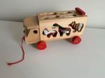Houten Speelgoed: Vormenstoof Wagen, Ophalen of Verzenden, Gebruikt, Duw- of Trekspeelgoed