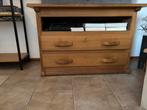 Massief eiken tv kast, Huis en Inrichting, Ophalen, Gebruikt
