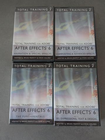 Total Training DVD-set After Effects beschikbaar voor biedingen