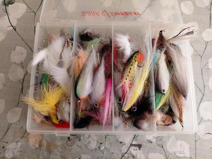 Baars en roofblei streamers, Watersport en Boten, Hengelsport | Vliegvissen, Zo goed als nieuw, Overige typen, Ophalen of Verzenden