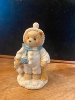 Winter Teddie Beertjes, Verzamelen, Beelden en Beeldjes, Ophalen of Verzenden, Zo goed als nieuw, Dier