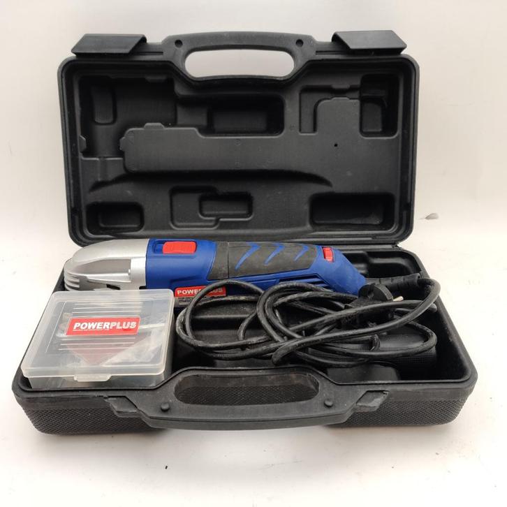 Powerplus POW1880 Multitool nu voor €29.99, Doe-het-zelf en Verbouw, Gereedschapskisten, Zo goed als nieuw, Ophalen of Verzenden
