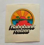 Sticker Rabobank reizen, Verzamelen, Stickers, Ophalen of Verzenden, Nieuw, Bedrijf of Vereniging