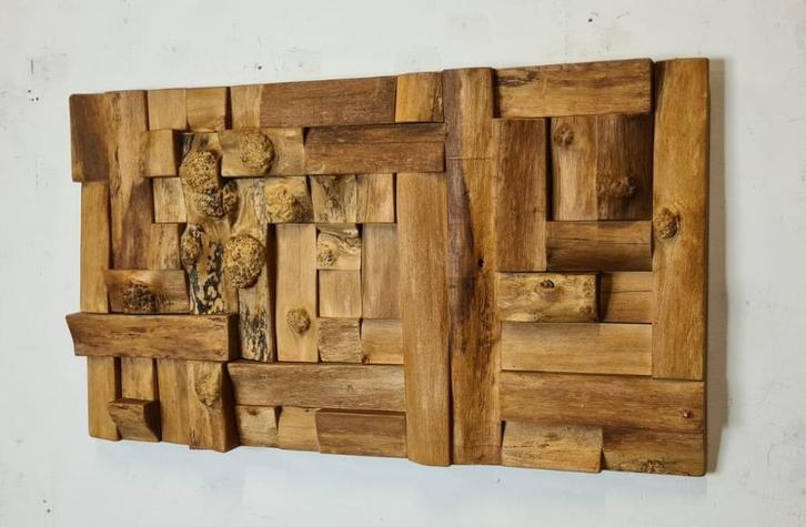 Vintage wall sculpture, Huis en Inrichting, Woonaccessoires | Wanddecoraties, Ophalen