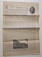 Speciale krant geweid aan Leiden (1934), Ophalen of Verzenden, 1920 tot 1940, Krant