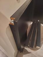 Ikea Bjursta zwarte vierkante uitschuifbare tafel, Huis en Inrichting, Gebruikt, 50 tot 100 cm, Vierkant, Tot twee personen