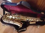 Te koop aangeboden mooie Yamaha Alt-Saxofoon in goede staat!, Gebruikt, Ophalen of Verzenden, Met koffer, Alt