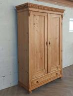 Landelijke klassieke linnenkast, tweedeurskast, legkast, Ophalen of Verzenden