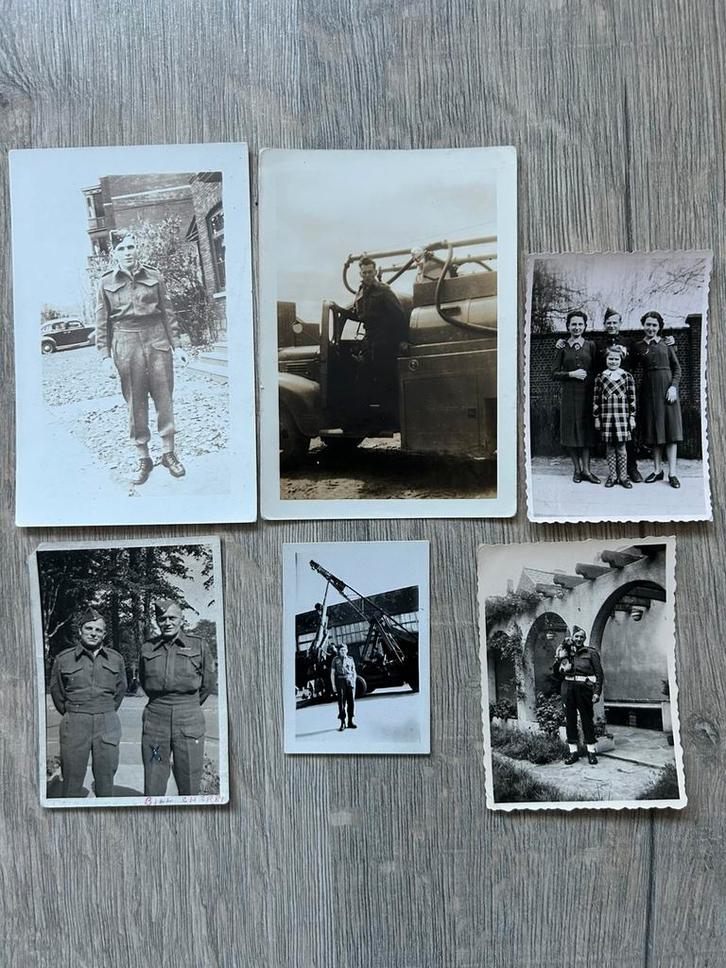 Canadese fotos uit de Tweede Wereldoorlog, Verzamelen, Militaria | Tweede Wereldoorlog, Ophalen of Verzenden