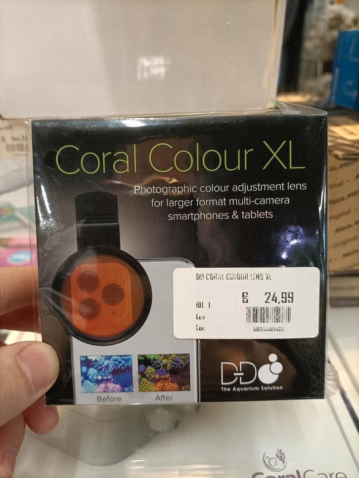 Coral Colour XL Lens, Dieren en Toebehoren, Vissen | Aquaria en Toebehoren, Nieuw, Ophalen of Verzenden