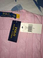 Ralph Lauren kabeltrui heren Roze L, Ophalen, Nieuw, Wit