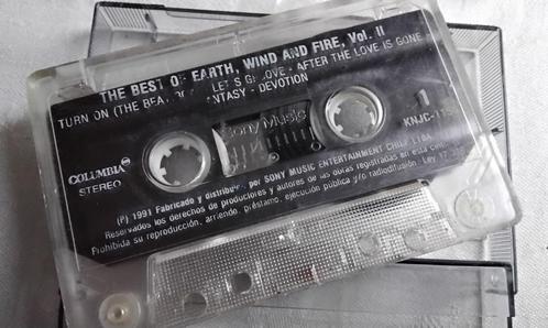 Cassettebandje Earth, Wind & Fire The Best Of Vol. II Chile, Cd's en Dvd's, Cassettebandjes, Gebruikt, Origineel, R&B en Soul