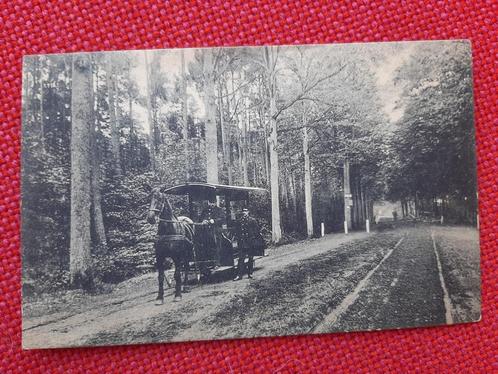 Oude kaart Ginneken (bij Breda) Ponytram poserend, 1918?, Verzamelen, Ansichtkaarten | Nederland, Ongelopen, Noord-Brabant, Voor 1920
