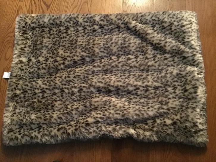 Zachte knuffeldeken, Dieren en Toebehoren, Kattenmanden, Zo goed als nieuw, Polyester, Ophalen of Verzenden