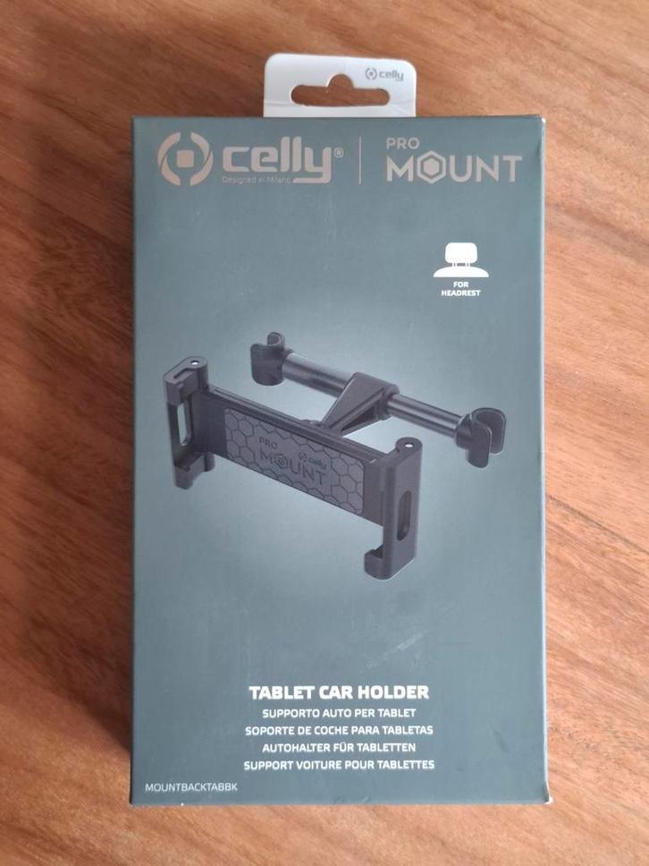 Tablet houder auto aan hoofdsteun, Telecommunicatie, Telefoonhouders, Zo goed als nieuw, Auto, Ophalen of Verzenden