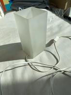 Vintage IKEA Design Tafellamp long ice cube, Ophalen of Verzenden, Gebruikt, Glas, Minder dan 50 cm