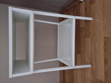 Setje van 2 Setskog ikea nachtkastje wit beschikbaar voor biedingen