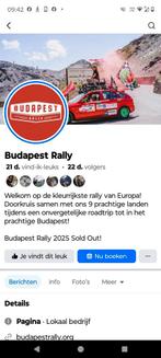 Roadbook Boedapest rally