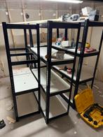 4x Stellingkast 150cm - Zware Legborden, Ophalen, Gebruikt