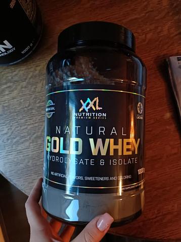 XXL Nutrition Gold Whey - Banaan - Nieuw! beschikbaar voor biedingen