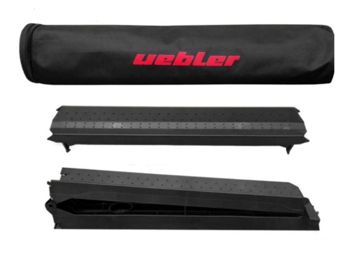 Oprijgoot Uebler 19950 + Tas voor oprijgoot | I21, I31, F14, Auto diversen, Fietsendragers, Nieuw, Fietsendrager-accessoire, Brede banden
