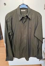 Burberry London khaki groen overhemd zgan medium BCBC, Zo goed als nieuw, Halswijdte 39/40 (M), Ophalen of Verzenden, Burberry