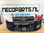 Skoda fabia 6V 6V0 2014-2019 voorbumper grill 6V0807221, Gebruikt, Voor, Ophalen of Verzenden, Skoda