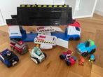 PAW Patrol bus en auto’s, Ophalen, Zo goed als nieuw