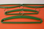 Set van 4 retro vintage kleerhangers / kledinghangers, Ophalen of Verzenden