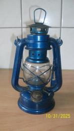 Blauw stormlampje, Ophalen of Verzenden