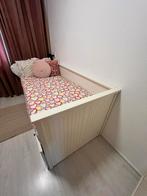 1/2 persoonsbed ikea 70x200/140x200, Huis en Inrichting, Slaapkamer | Bedden, Ophalen, Gebruikt, Wit, Tweepersoons