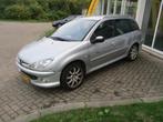 Peugeot 206 SW 1.6-16V Quiksilver (bj 2005), Voorwielaandrijving, Gebruikt, Zwart, 4 cilinders