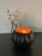 Marrakech Bowl T-Light zwart/goud Nieuw!, Huis en Inrichting, Woonaccessoires | Kandelaars en Kaarsen, Nieuw, Ophalen of Verzenden