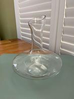 Glazen decanteer karaf voor wijn, Verzamelen, Ophalen of Verzenden, Gebruikt, Overige typen