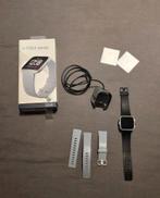 Fitbit Versa smartwatch sport horloge zilver met accessoires, Ophalen of Verzenden, Android, Fitbit