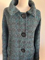 King Louie maat L blauwe midi winter jas 2711, Kleding | Dames, Blauw, Maat 42/44 (L), Ophalen of Verzenden, Zo goed als nieuw