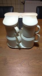 Dubbel koffiezetapparaat van rowenta met thermoskannen, Ophalen of Verzenden