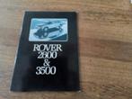 Folder Rover 2600 & 3500, Ophalen of Verzenden, Zo goed als nieuw, Overige merken