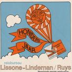 Sticker toerisme Lissone- Lindeman/ Ruys 100 jaar reisbureau, Verzenden, Zo goed als nieuw, Overige typen