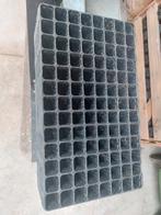 zaaitray 104 gats 10 stuks gebruikt, Tuin en Terras, Kweekspullen, Ophalen of Verzenden, Gebruikt, Kweekbak