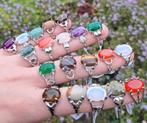 Edelstenen ringen actie 20 voor €25 edelsteen ring sieraden, Ophalen of Verzenden, Mineraal
