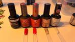 16x pink gellac, Ophalen of Verzenden, Zo goed als nieuw, Overige kleuren, Handen en Nagels